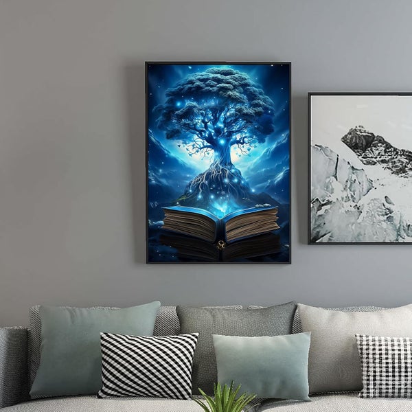 DIY Artificial Diamond Art Painting 6 Paint Set Carousel 2