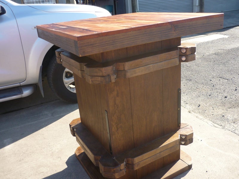 Bar Leaner rustic wool press style63612842156545111