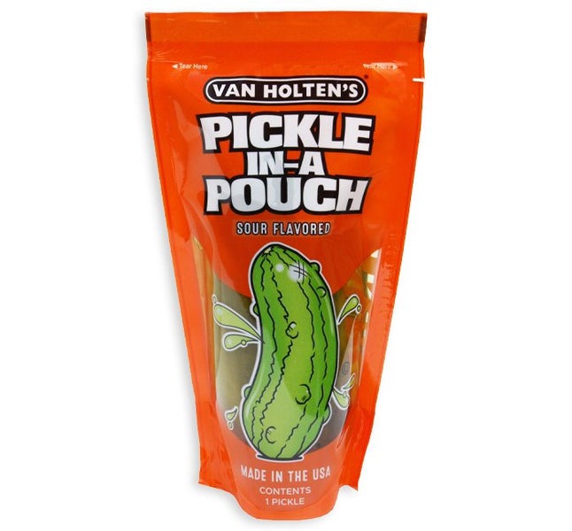 VAN HOLTENS JUMBO PICKLE IN A POUCH - SOUR -BEST PRICE IN NZ Carousel 1