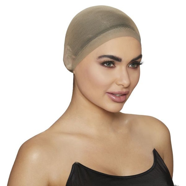 Dreamgirl Wig Cap Nude 2 Pc Carousel 1