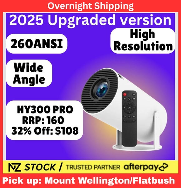 HY300 PRO Android 11 Smart Projector with Remote63746240632833110