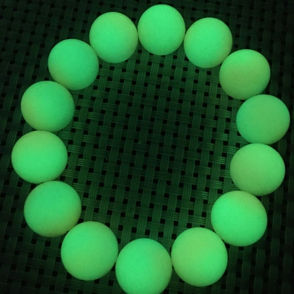 Glow in the Dark Gemstone Bracelet – 18mm Luminous Stones – NZ Gift Carousel 4