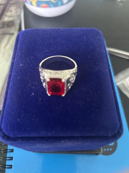 Beautiful Red and silver Ring Carousel 2