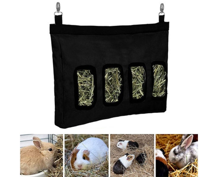 Rabbit Hay Feeder Bag, Guinea Pig Hay Feeder Storage, Rabbit Feeder Hay Feede Carousel 2