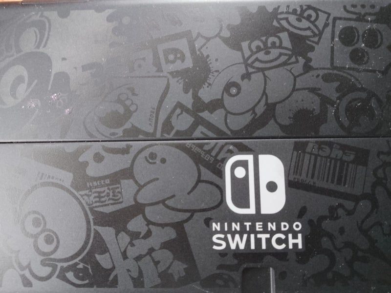 Nintendo Switch OLED Splatoon Console Carousel 2