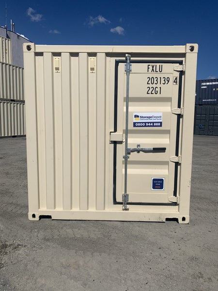 20 ft Std New Build Shipping Container Beige 3 - Door Carousel 2