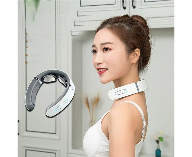 Rechargeable Multi-Functional Smart Neck Massager Cervical massager, shoulder Carousel 2