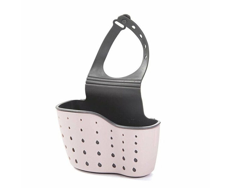 Racks & Holders 3 Pcs Adjustable Kitchen Storage Rack Drain Basket Sink Fauce Carousel 4