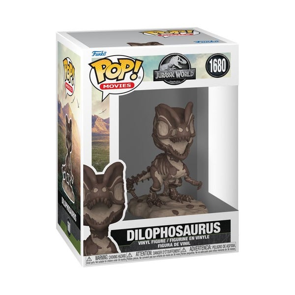 Jurassic Park Dilophoaurus Fossil Pop! Vinyl Figure Carousel 2