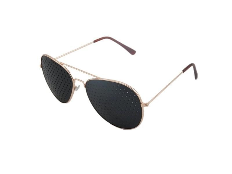 1pcs Anti-myopia Pin Hole Glasses Pinhole Sunglasses Eye Exercise Eyesight Carousel 1