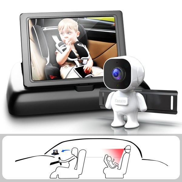Dual Car Camera Baby Monitor Carousel 7
