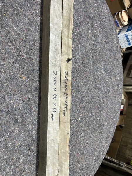 Solid Black Maire Timber 4.62 meters Total 2 Pieces 55x55mm Carousel 1