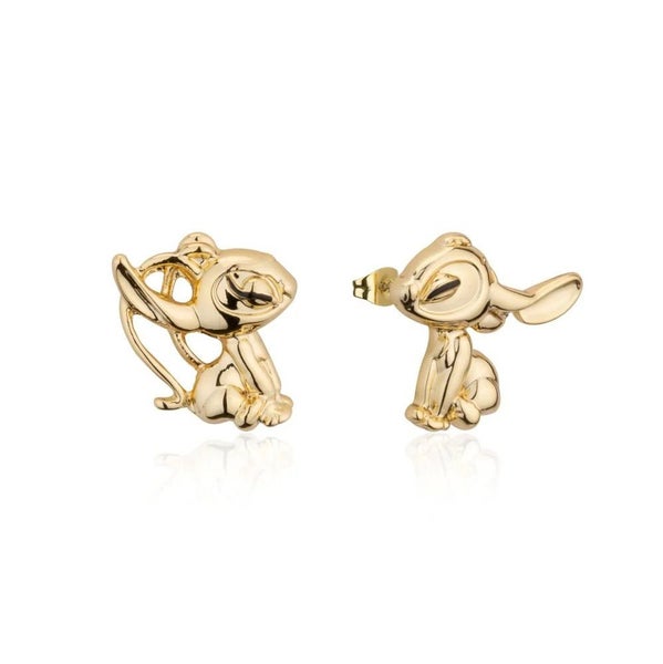 Couture Kingdom - Disney - Lilo & Stitch Angel Kissing Earrings Gold Carousel 1