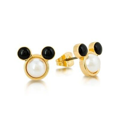 Disney Couture Kingdom - Mickey Mouse - Pearl Stud Earrings Carousel 1