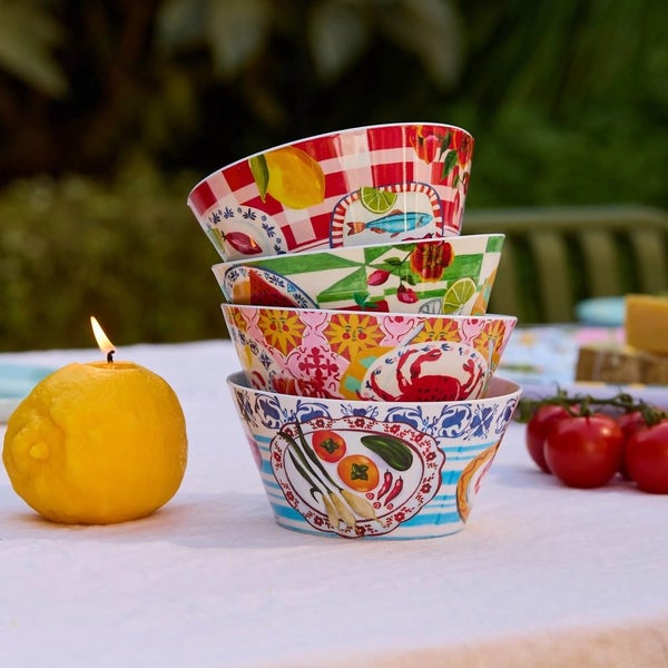 La La Land Italian Summer - Melamine Bowl Set Carousel 2