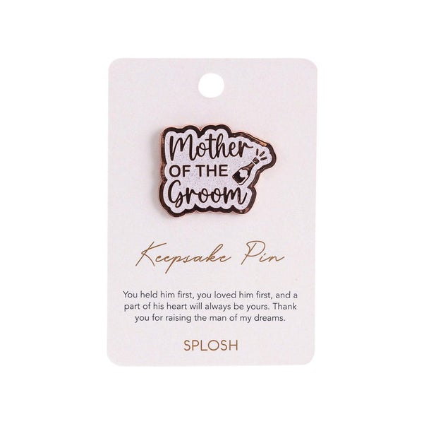 Splosh Wedding & Anniversary - Mother of the Groom Keepsake Pin Carousel 1