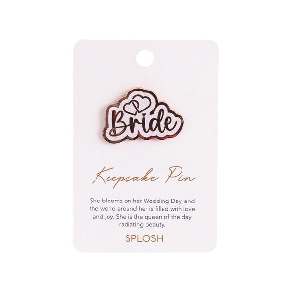 Splosh Wedding & Anniversary - Bride Keepsake Pin Carousel 1
