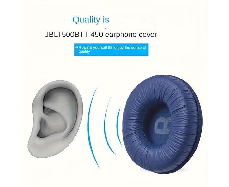 Replacement Earpads for JBL T500BT T450 510BT Headphones - Faux Fur Ear Cushi Carousel 2