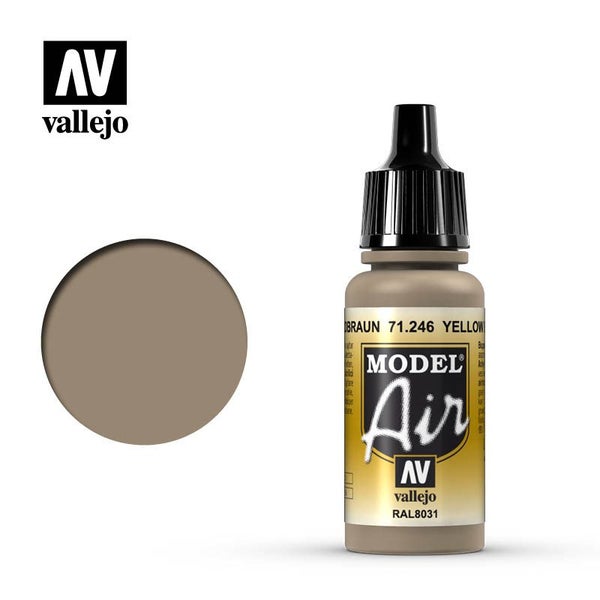 Vallejo - Model Air - Yellow Brown 17 ml64298993932290110
