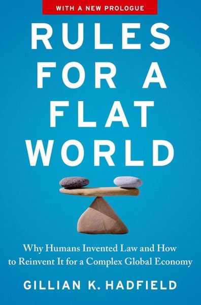 Rules for a Flat World by Gillian K. Hadfield - Paperback Carousel 1