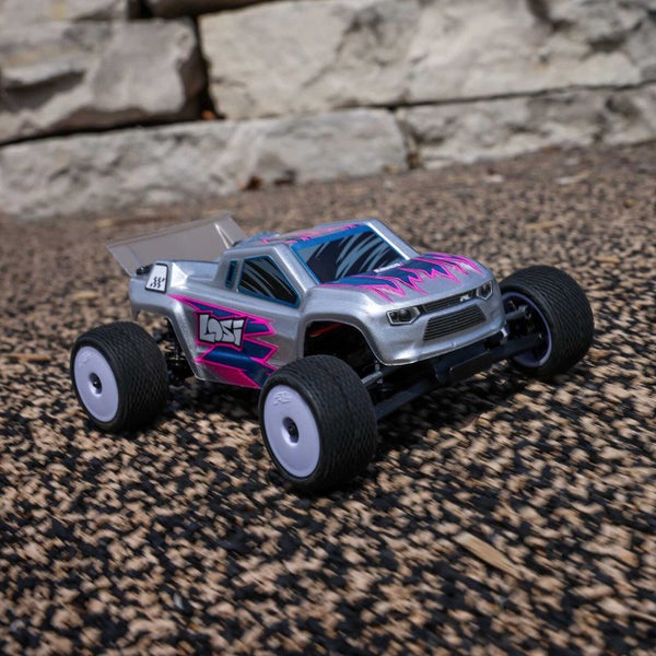 Losi 1/24 Micro-T 2WD Truggy RTR (Silver) Carousel 1