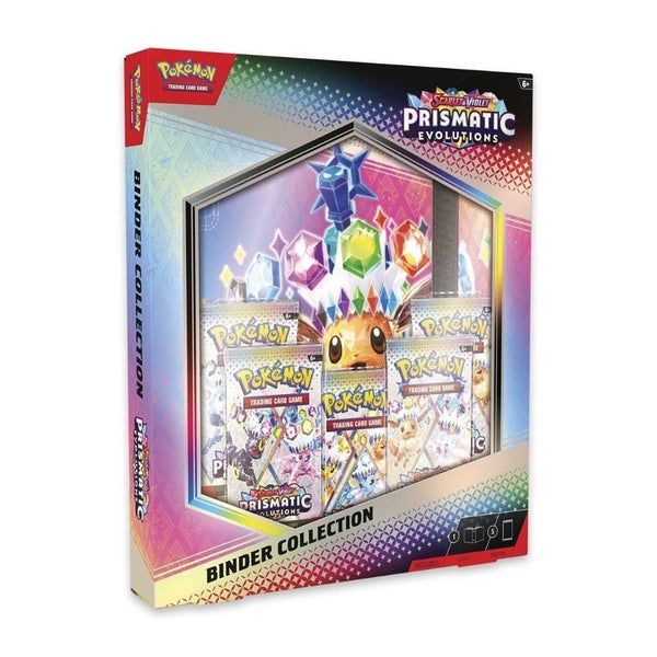 Prismatic Evolutions Binder Collection box - Pokemon Carousel 2