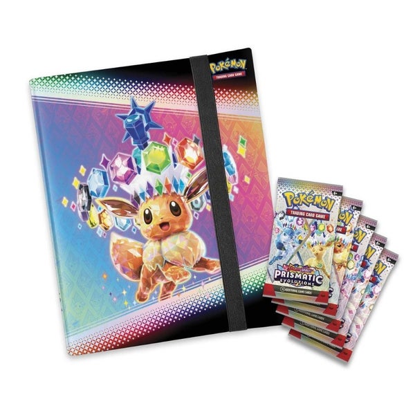 Prismatic Evolutions Binder Collection box - Pokemon Carousel 5