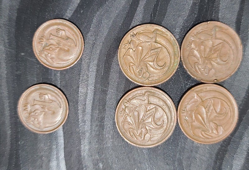 1918 threepence and BULK Commemorative Coins AUSTRALIA Carousel 15