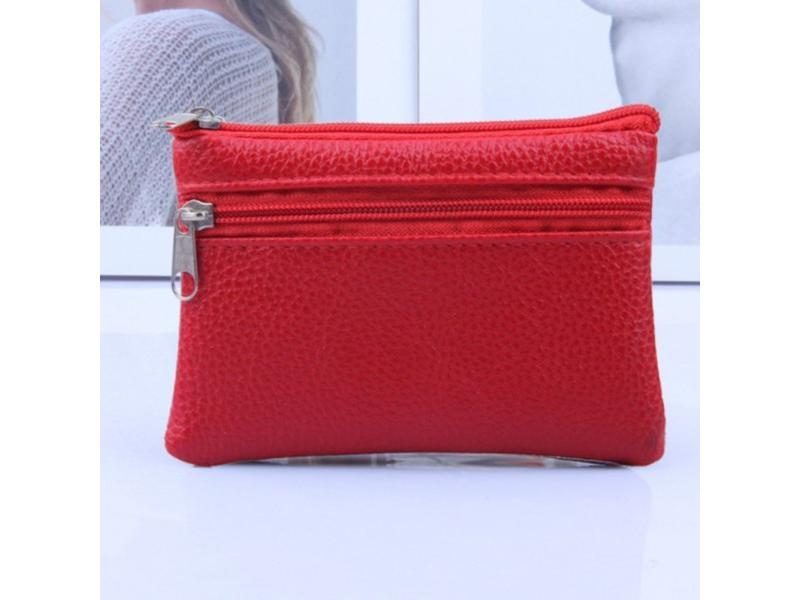 New PU Leather Coin Purse Female Wallets Women Zipper Coin Purses Children Carousel 1