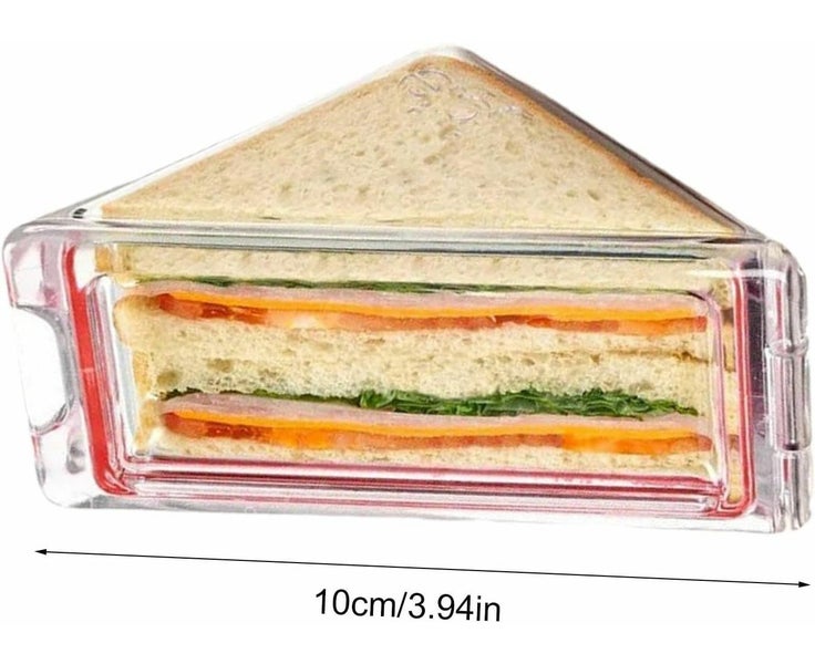 Sandwich Container Reusable Detachable Easy Clean Leak Proof Food Storage Por Carousel 2