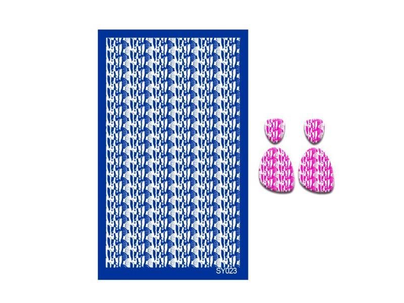 Silk Screen Stencils For Polymer Clay Reusable Silkscreen Print Kit Mesh Carousel 1