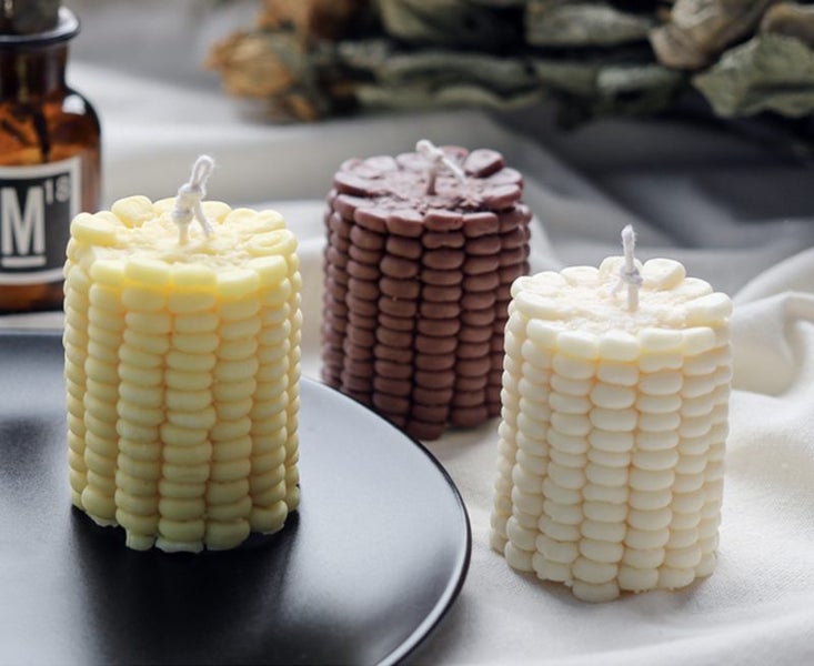 Corn Candle Resin Mould Silicone Mold Carousel 1