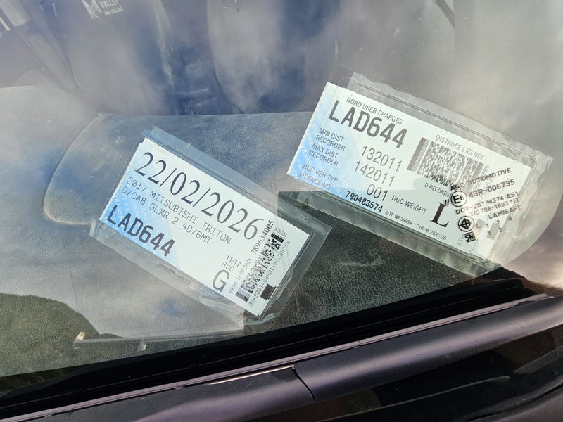 2017 Mitsubishi Triton D/Cab Glxr63612536823170112