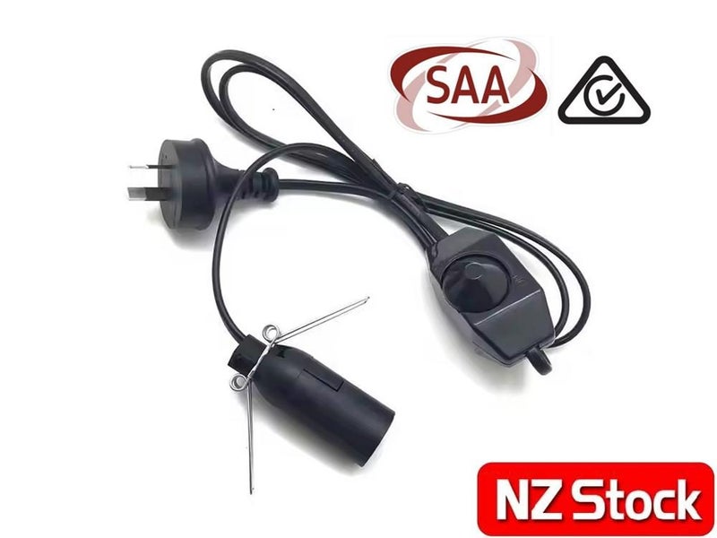 Salt Lamp Cable with Dimmer NZ Clearance Carousel 5