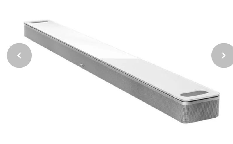 Bose Smart Ultra Soundbar - White Carousel 1