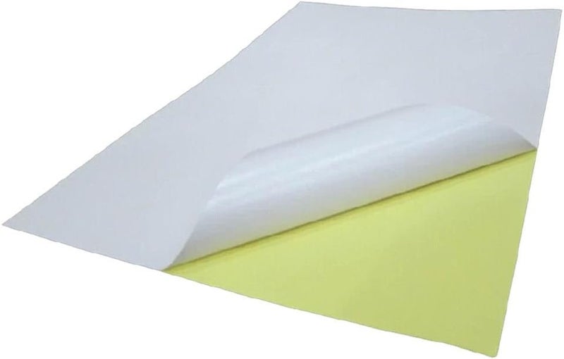 100 Sheet Printable Glossy Self Adhesive A4 Sticker Paper Printing Label Carousel 1