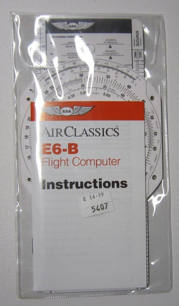 ASA E6-B Flight Computer (Card / Paper version) Carousel 1
