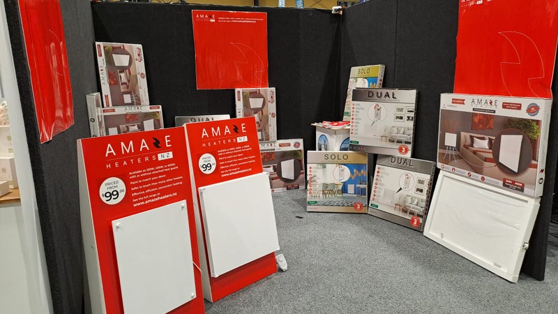 Heater - 400W - electric slim convection wall mounted panel heater - Amaze brand Carousel 8