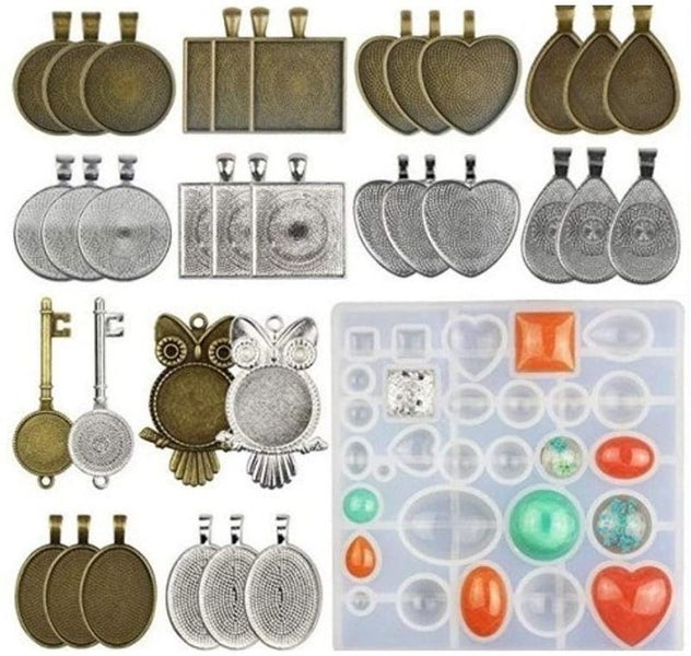 Resin Moulds Silicone Jewellery Pendant Molds Carousel 1