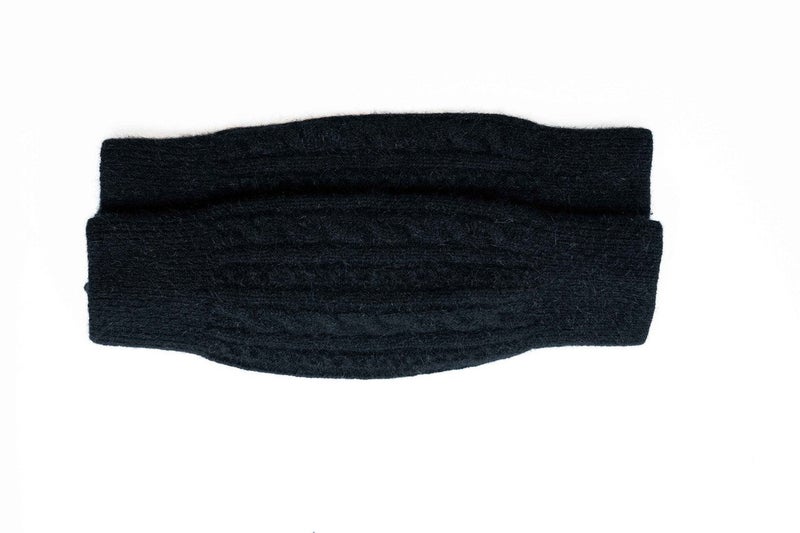 Cable Possum Merino Wool Leg Warmers KORU Carousel 8