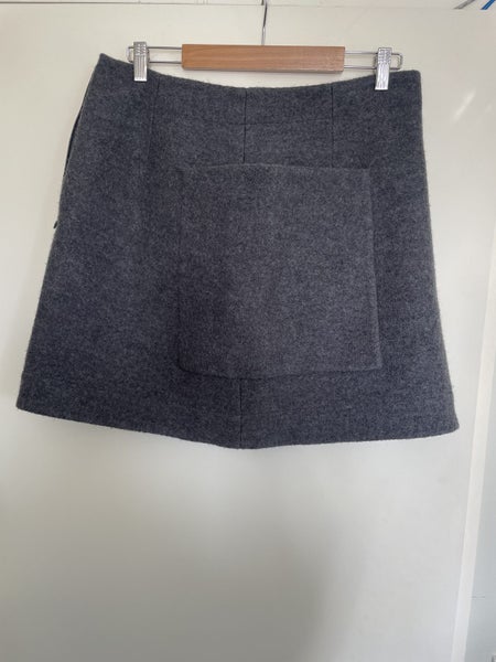 COS 100% wool classic A line skirt size 42 / 12 Carousel 5