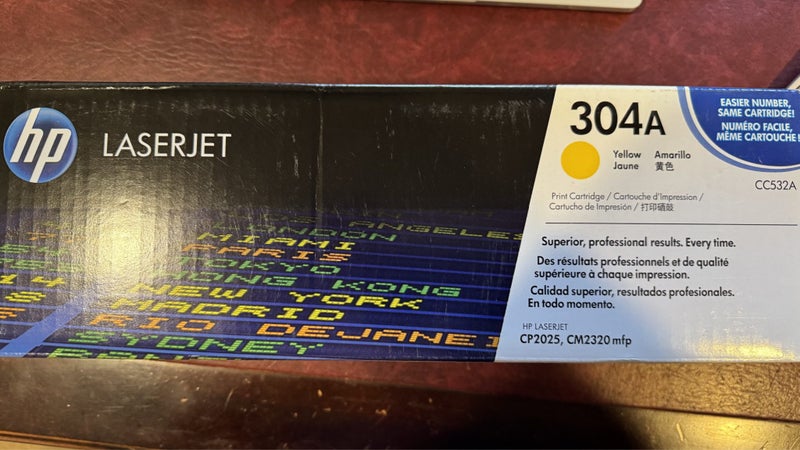 Original HP Laserjet Printer Cartridge 304A for CP2025 CM2320 mfp Carousel 1
