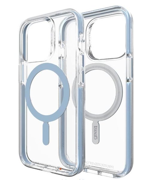 Zagg Gear4 Santa Cruz Case for iPhone 13 (Clear/Blue) Carousel 2