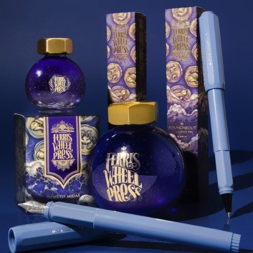 Ferris Wheel Press Fountain Pen Ink Tides of Midas 20ml Carousel 2