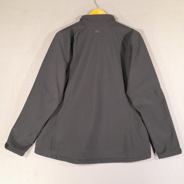 Macpac Dark Grey Fleece Lined Collared Long Sleeved Full Zip Soft Shell Size 16 Carousel 8