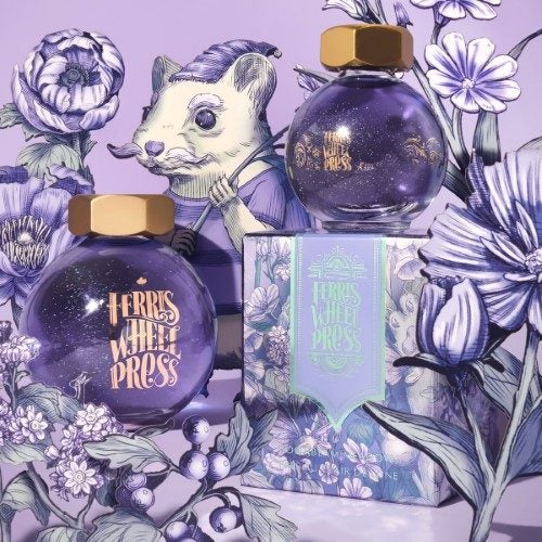 Ferris Wheel Press Fountain Pen Ink Ferritales Moonbeam Meadows 85ml Carousel 3