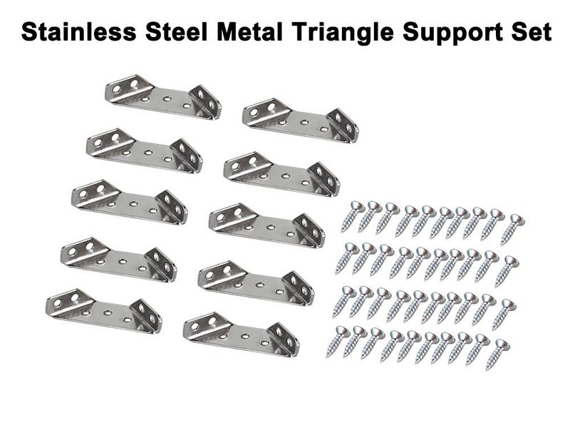 90 Degree L Brackets Stainless Steel Angle Connectors Corner Brackets Carousel 2