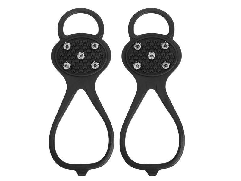 Unisex Men 5 Teeth Ice Gripper For Shoes Crampons Ice Gripper Spike Grips Carousel 1