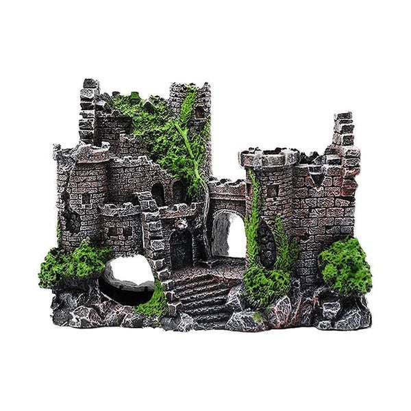 Castle Aquarium Decorations for Betta Cichlid Goldfish Shrimps Crabs-4 Carousel 1
