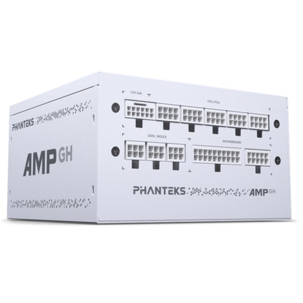 Phanteks AMP 850W ATX 3.1 Power Supply 80Plus Gold - Full Modular - White Carousel 2